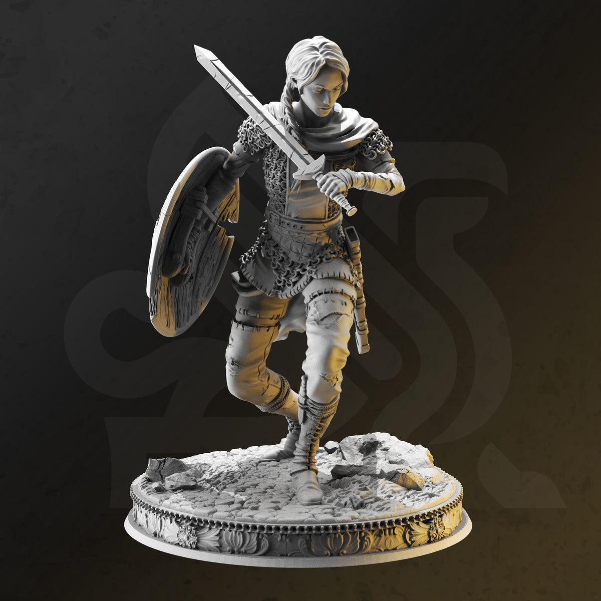 Freya the Fearless, Shield Maiden (Female Human Paladin)