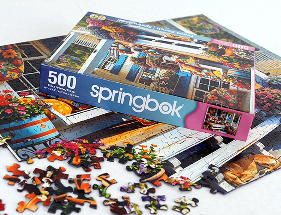Front Porch 500 Piece Jigsaw Puzzle | Springbok Puzzles