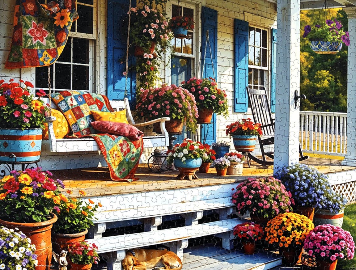 Front Porch 500 Piece Jigsaw Puzzle | Springbok Puzzles