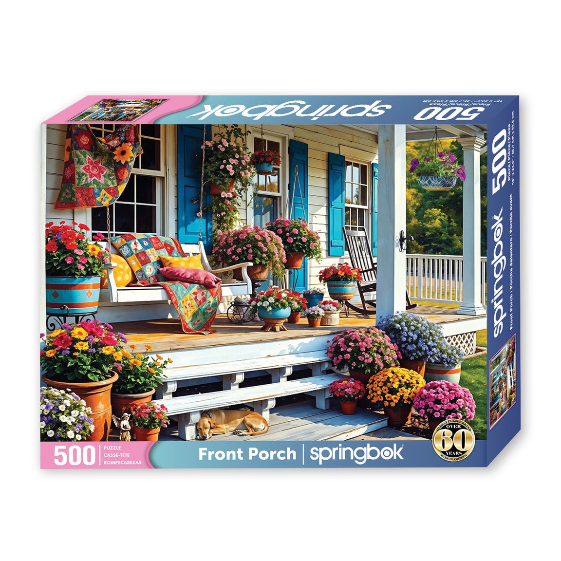 Front Porch 500 Piece Jigsaw Puzzle | Springbok Puzzles