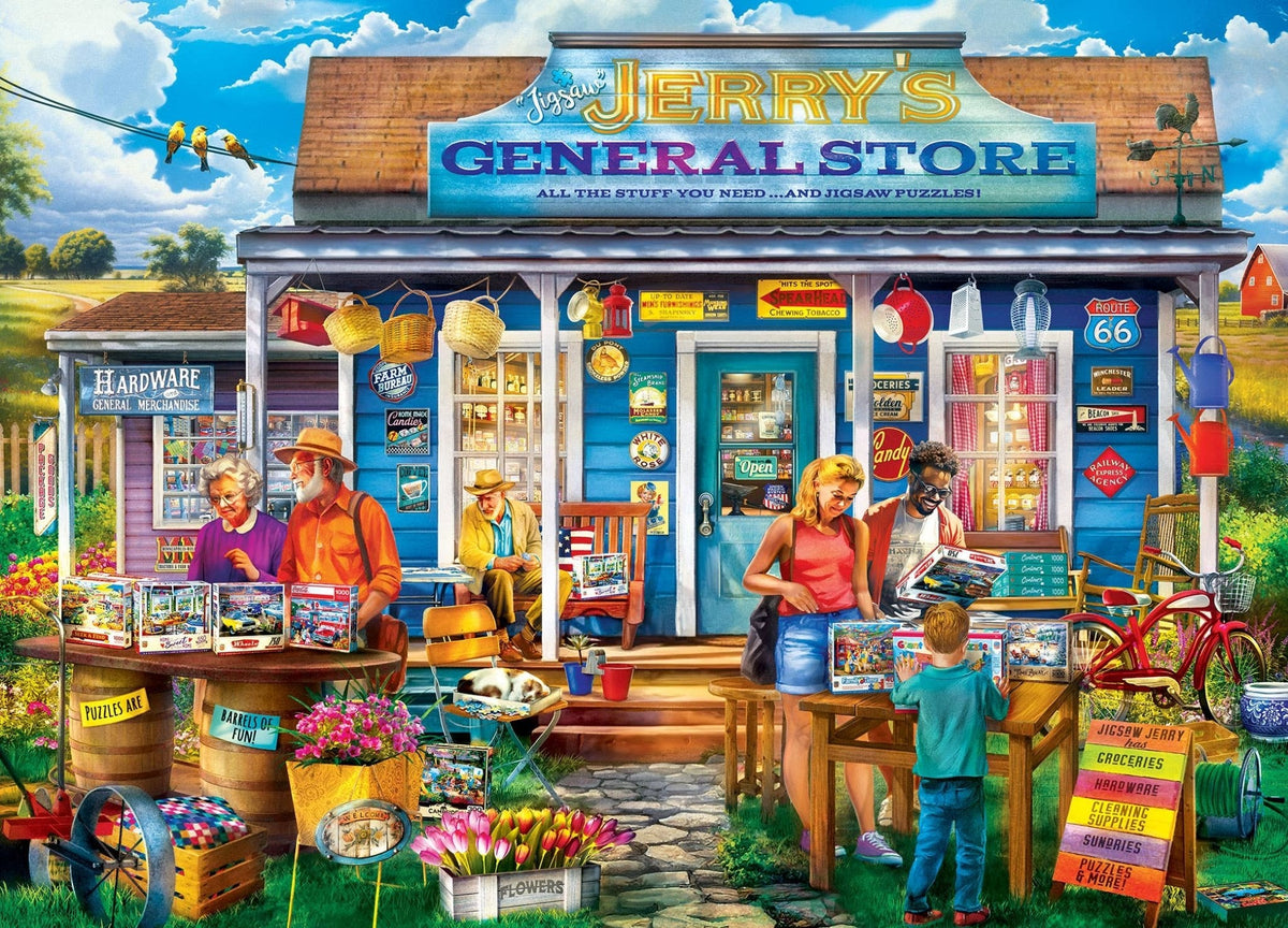 General Store - Jigsaw Jerry's 1000 Piece Puzzle | Masterpieces Puzzles