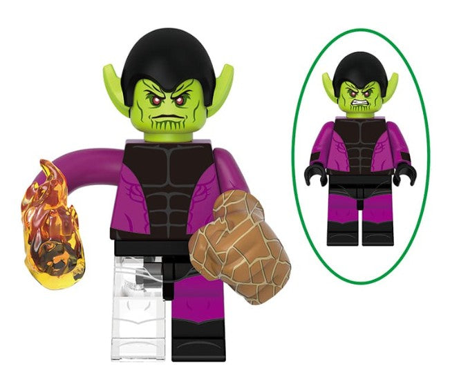 Alien Hybrid Warrior Custom Minifig