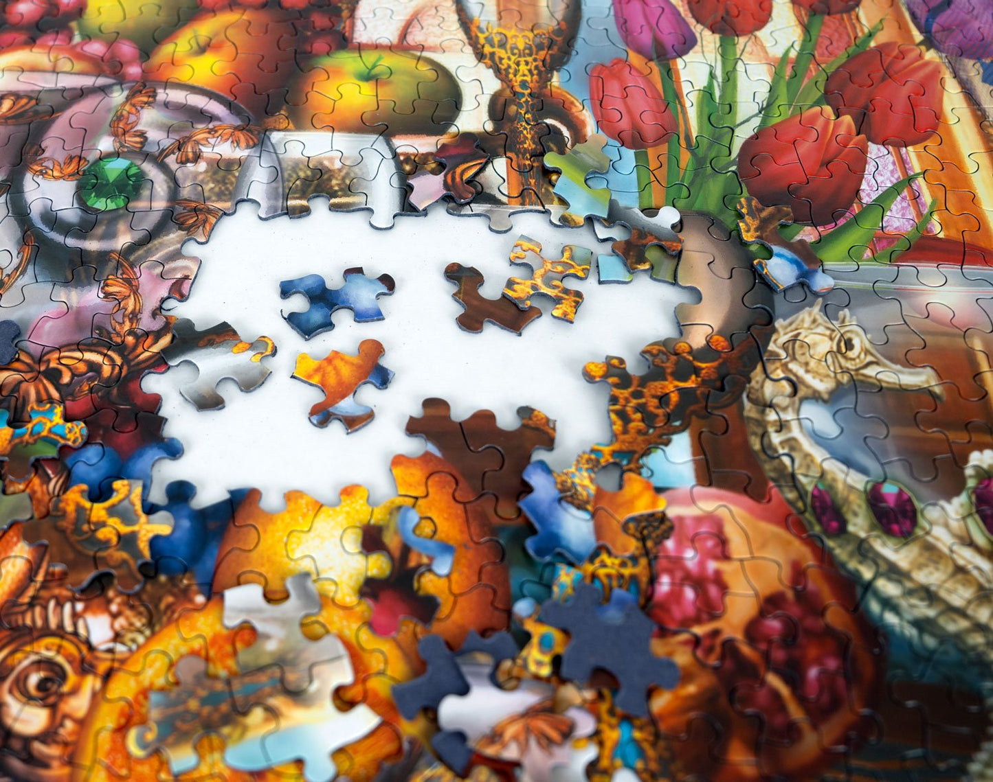 Golden Elegance 1000 Piece Jigsaw Puzzle | Springbok Puzzles