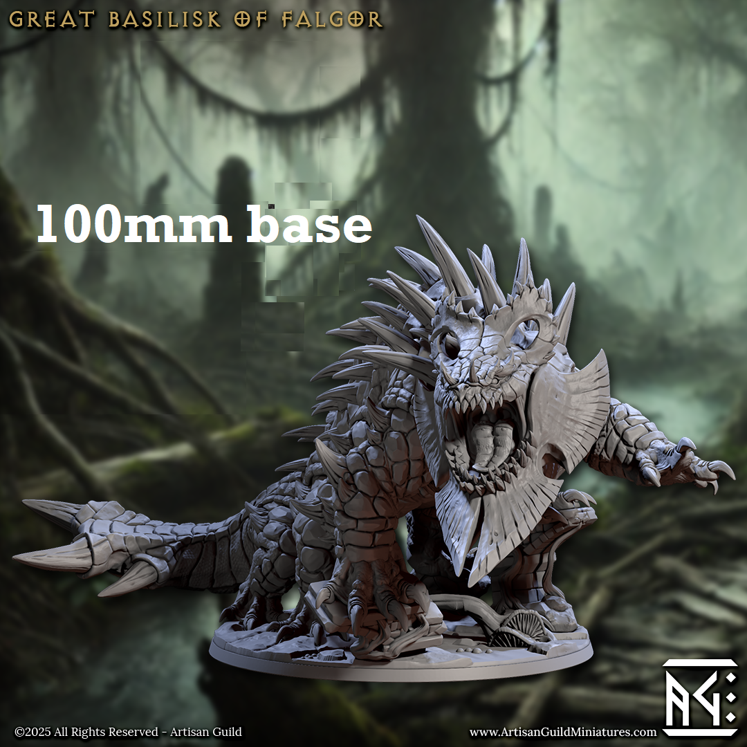 Great Basilisk of Falgor (Lizard Beast Epic Boss)
