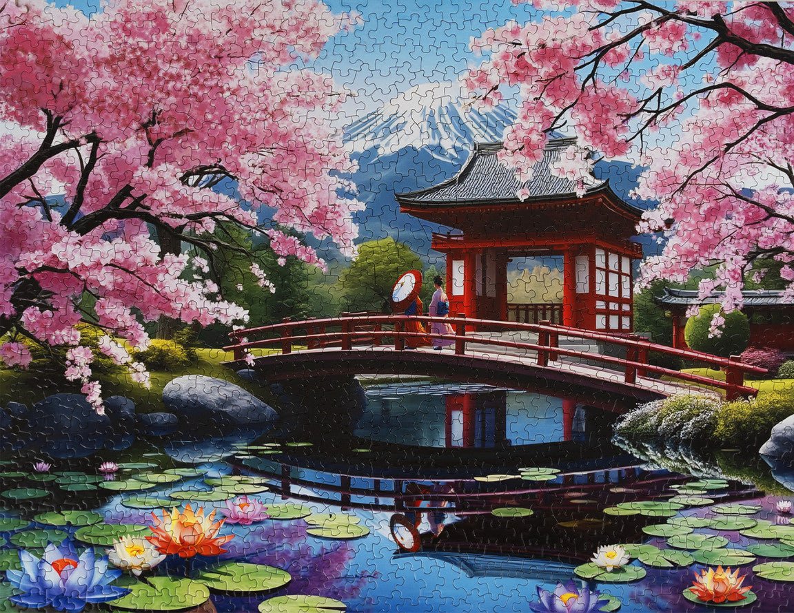 Haru in Japan 1000 Piece Jigsaw Puzzle | Springbok Puzzles