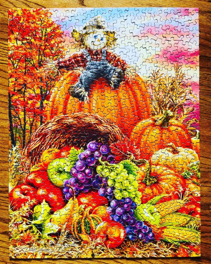 Harvest Cornucopia 500 Piece Jigsaw Puzzle by Springbok Puzzles