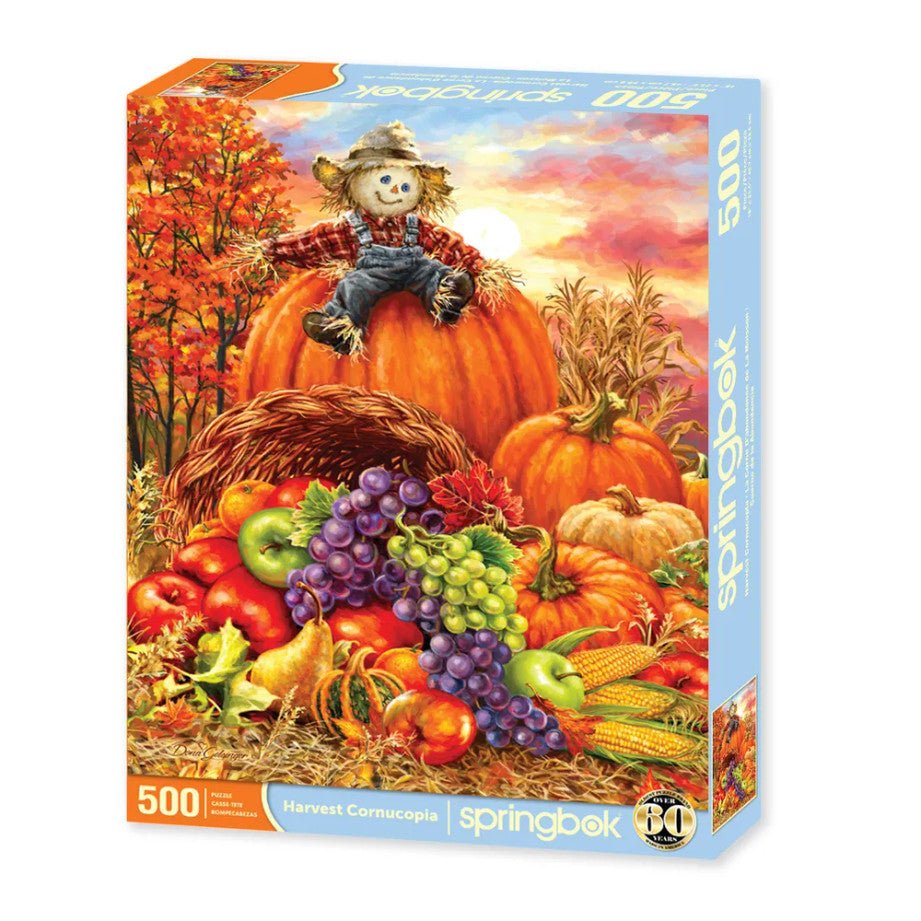 Harvest Cornucopia 500 Piece Jigsaw Puzzle by Springbok Puzzles