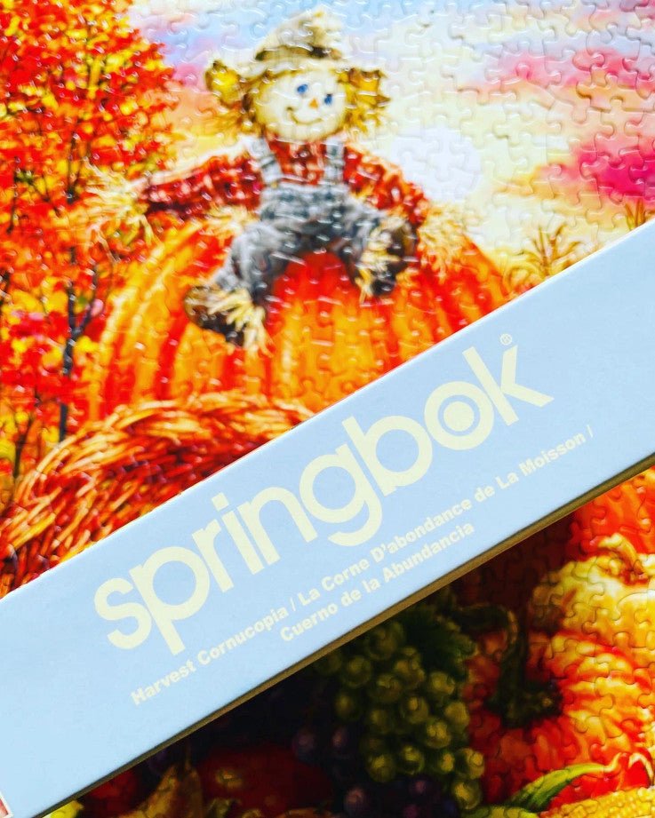 Harvest Cornucopia 500 Piece Jigsaw Puzzle by Springbok Puzzles