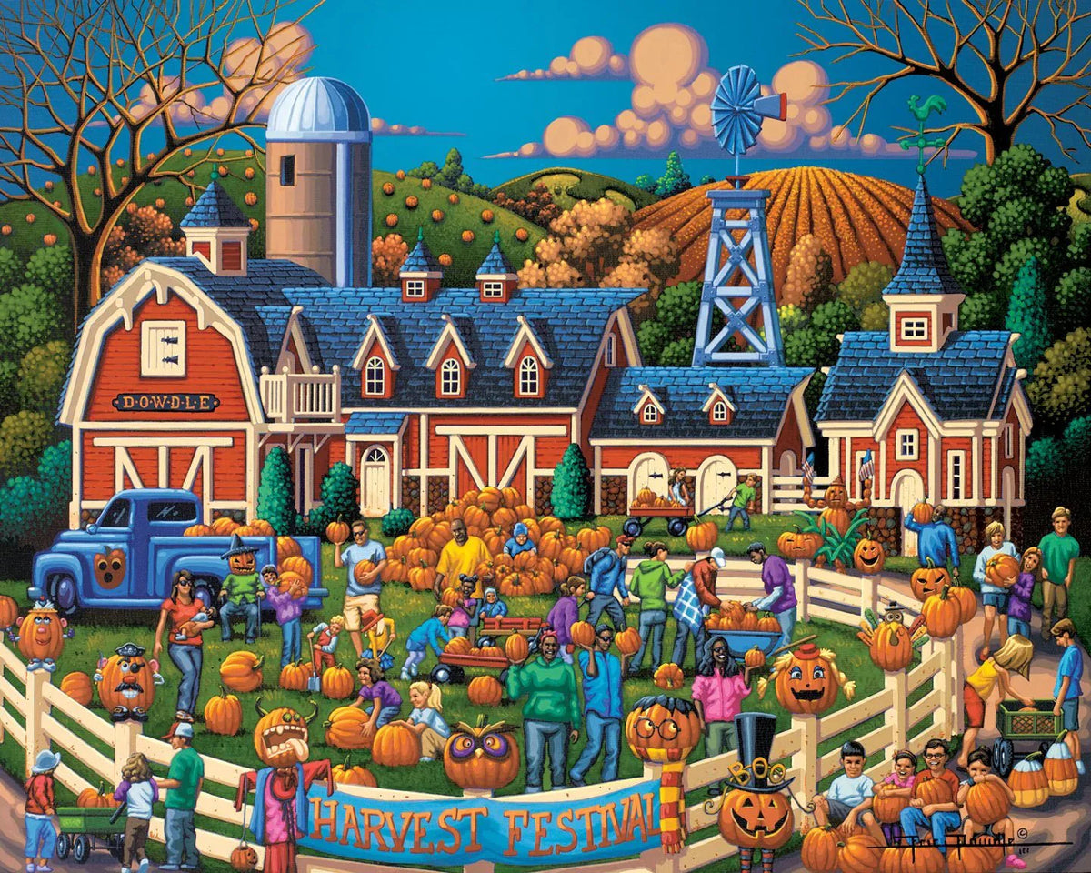 Harvest Festival 500 Piece Jigsaw Puzzle | Dowdle Puzzles