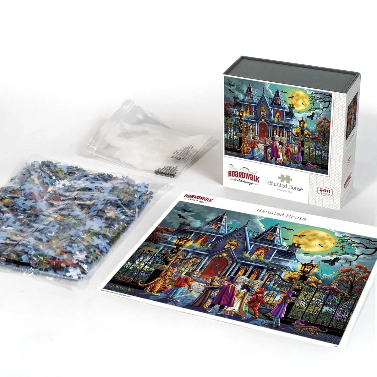 Haunted House 500 Piece Jigsaw Puzzle | Boardwalk Puzzles