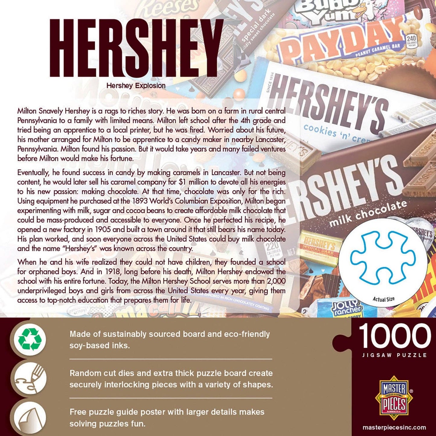 Hershey's Explosion 1000 Piece Puzzle | Masterpieces Puzzles