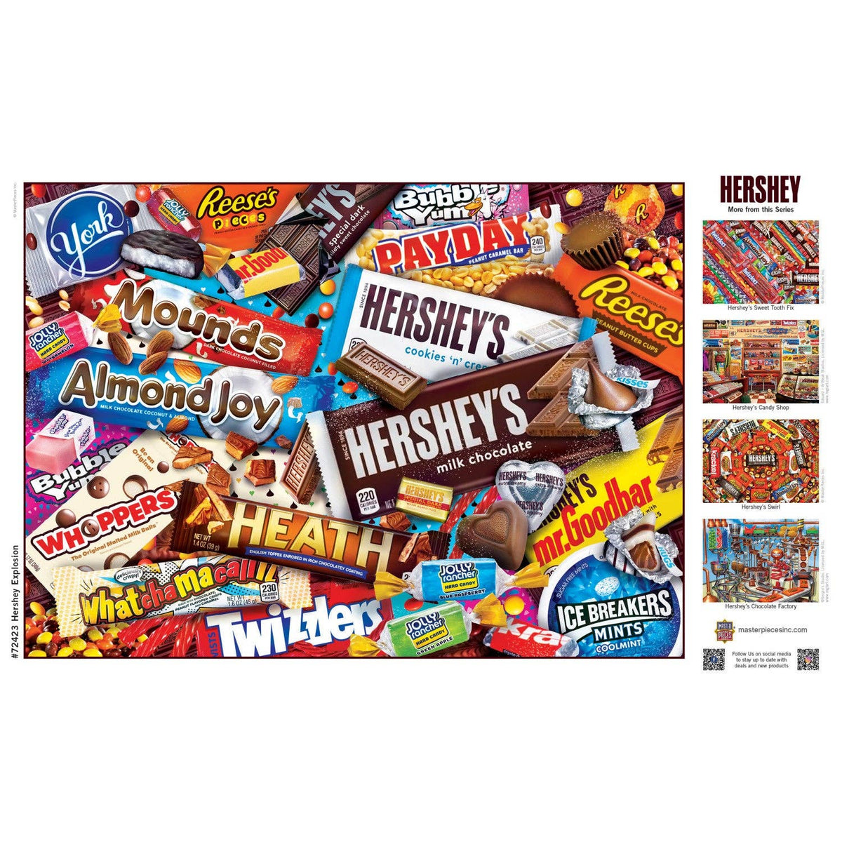 Hershey's Explosion 1000 Piece Puzzle | Masterpieces Puzzles