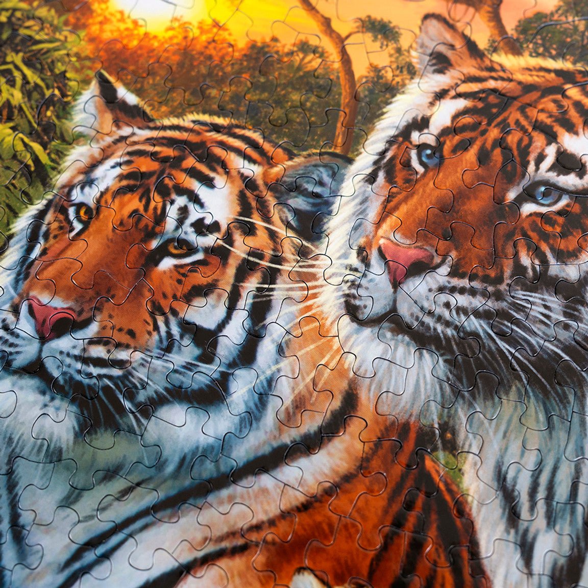 Hidden Tigers 400 Piece Jigsaw Puzzle by Springbok Puzzles
