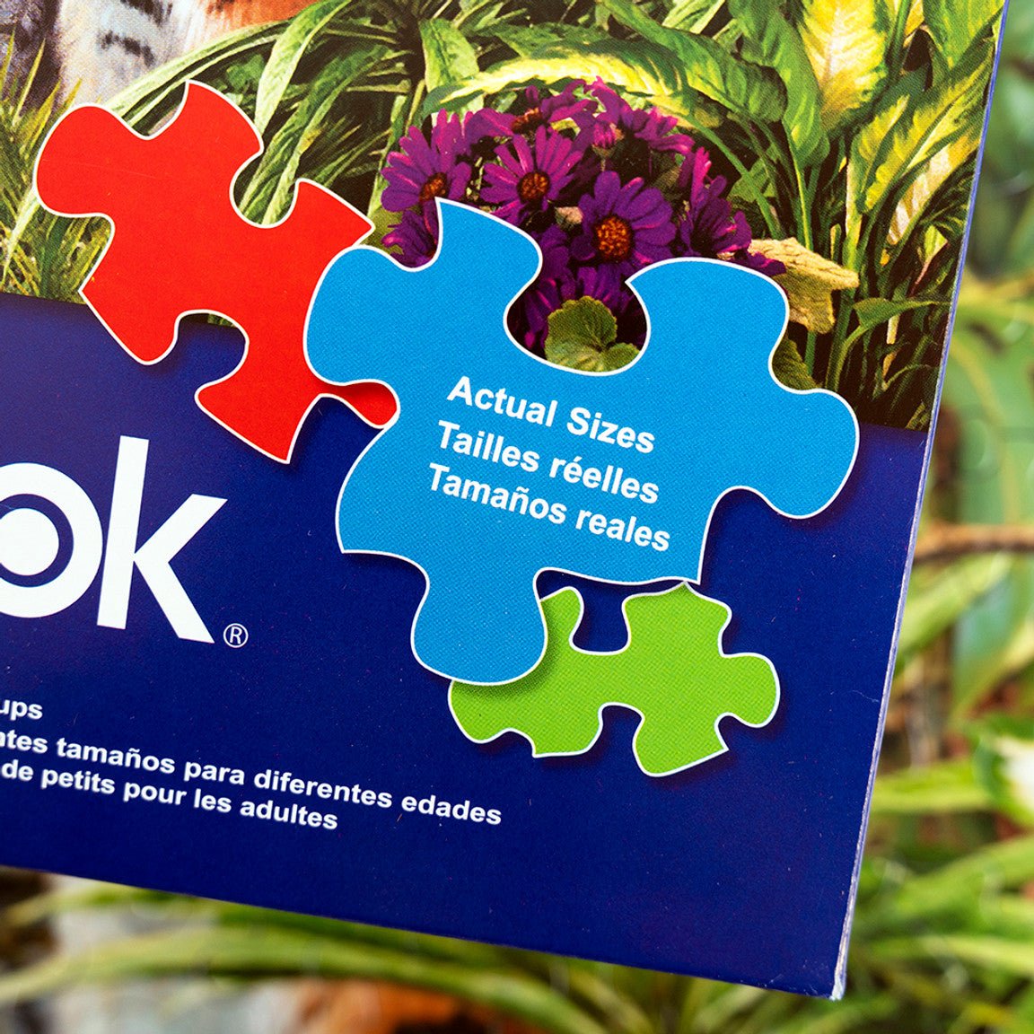 Hidden Tigers 400 Piece Jigsaw Puzzle by Springbok Puzzles