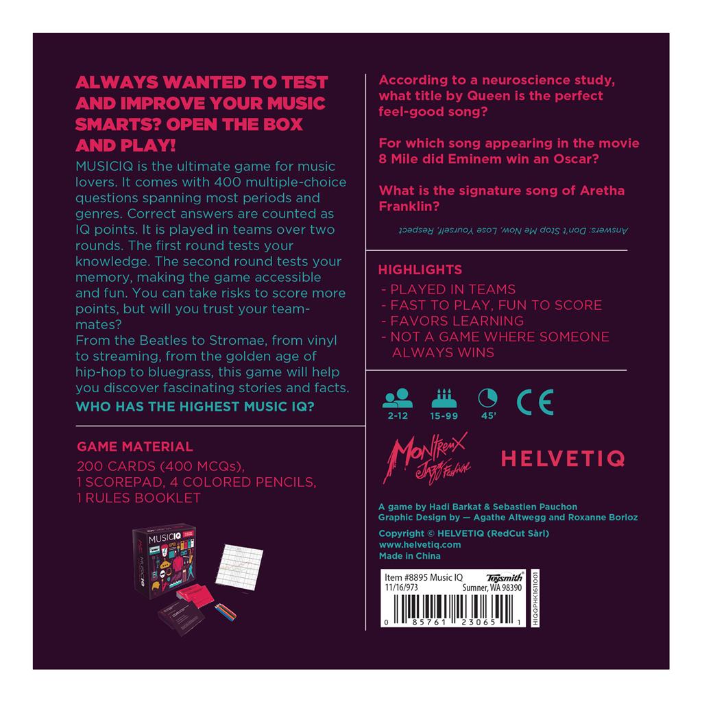 Music IQ - Test your music knowledge!