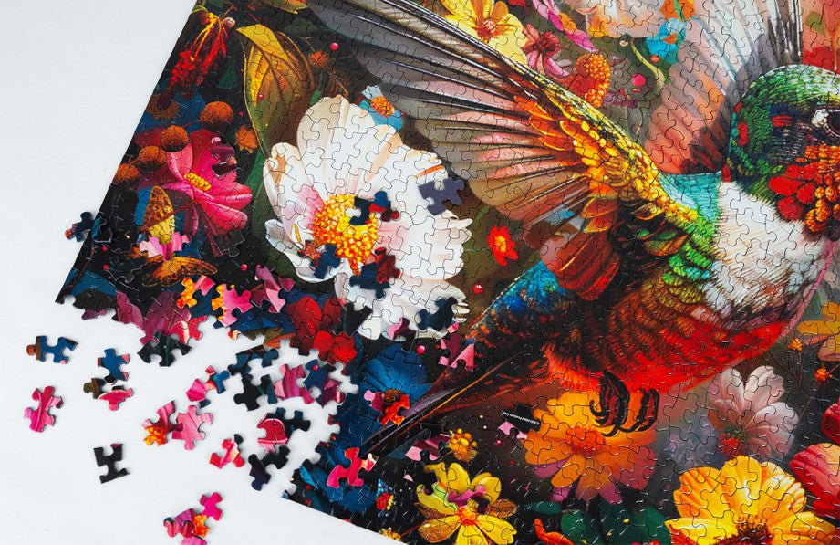 Hummingbird Dream 1000 Piece Jigsaw Puzzle by Springbok Puzzles
