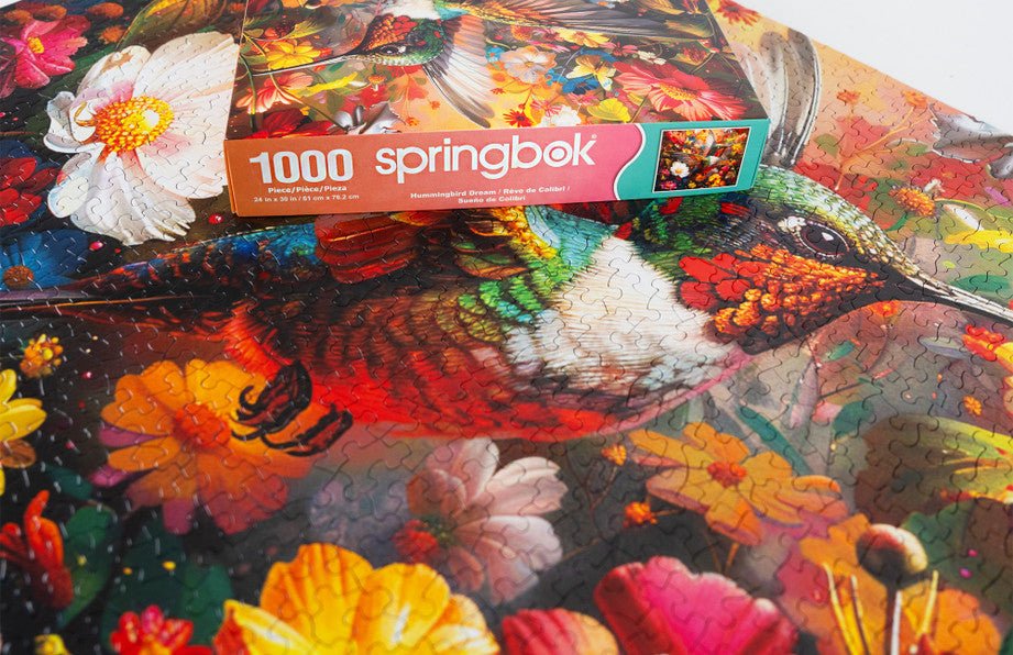 Hummingbird Dream 1000 Piece Jigsaw Puzzle by Springbok Puzzles