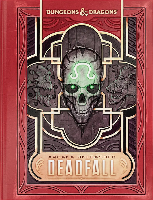 Dungeons & Dragons Arcana Unleashed Deadfall alternate-art cover book