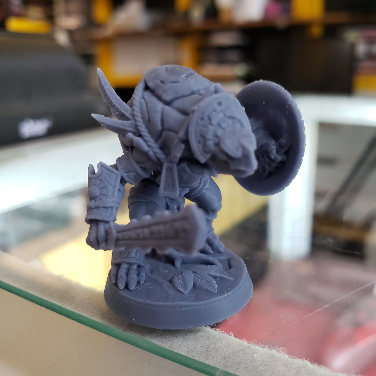 Jadeshell Turtlekin Warrior (Base Sculpt A)