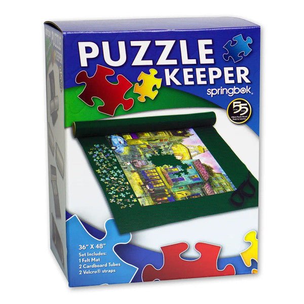 Jigsaw Puzzle Keeper - Roll Up Felt Mat by Springbok Puzzles