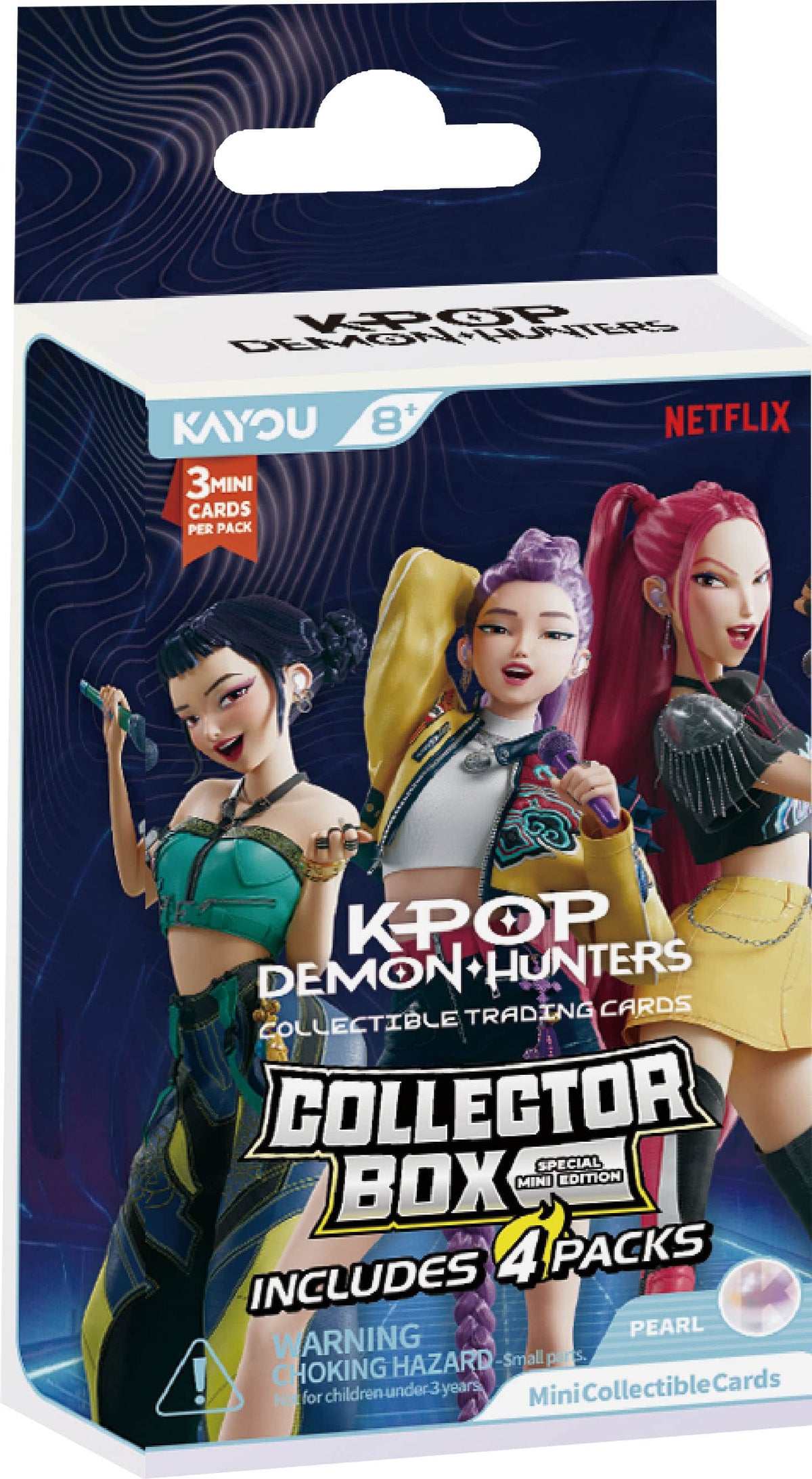 KAYOU KPop Demon Hunters Special Mini Edition Series 1 Pearl Collector Box with 4 packs