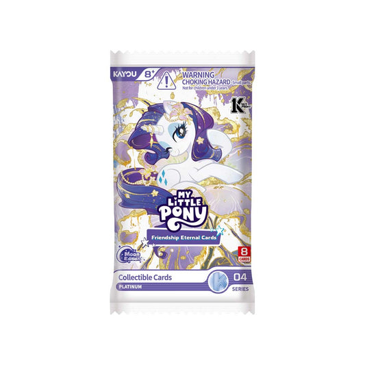 Kayou My Little Pony Friendship Eternal Moon Edition Series 04 Platinum single 8-card foil pack