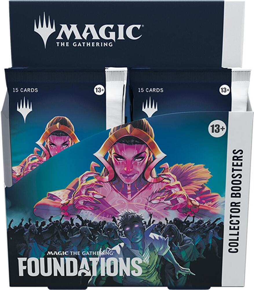 Magic: The Gathering Foundations - Expositor de sobres de coleccionista - Foundations (FDN)