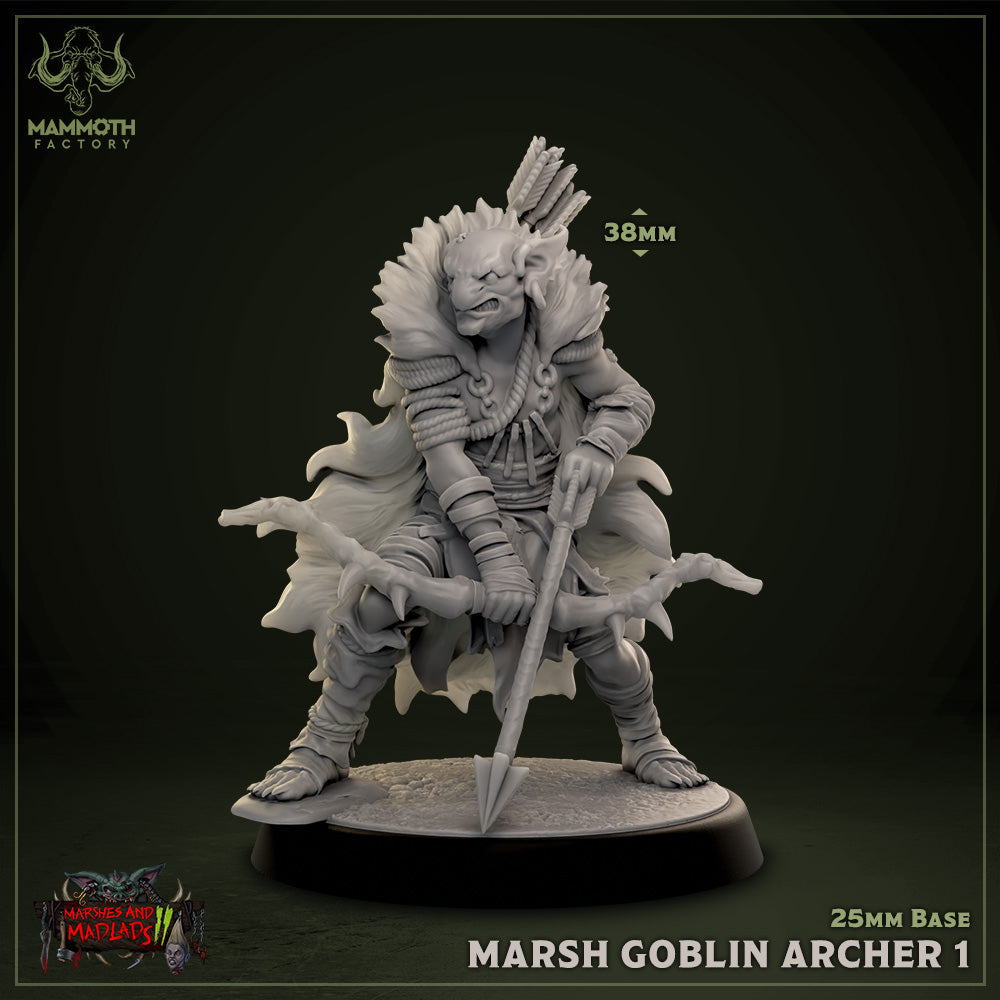 Marsh Goblin Archer: Sculpt 1
