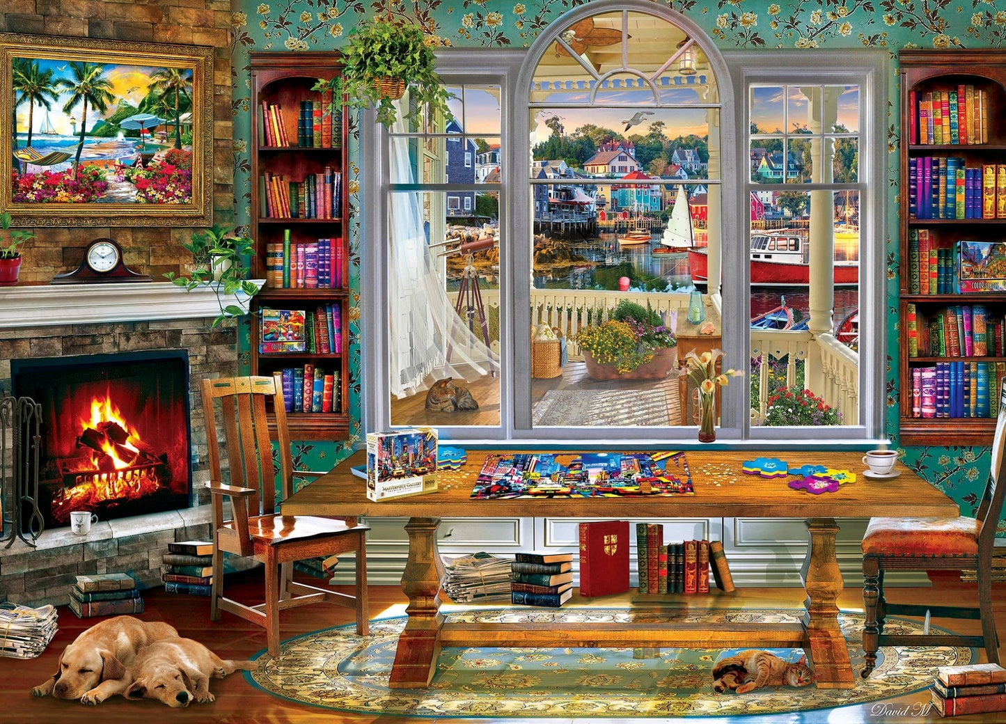 Masterpiece Gallery - A Puzzling Afternoon 1000 Piece Puzzle | Masterpieces