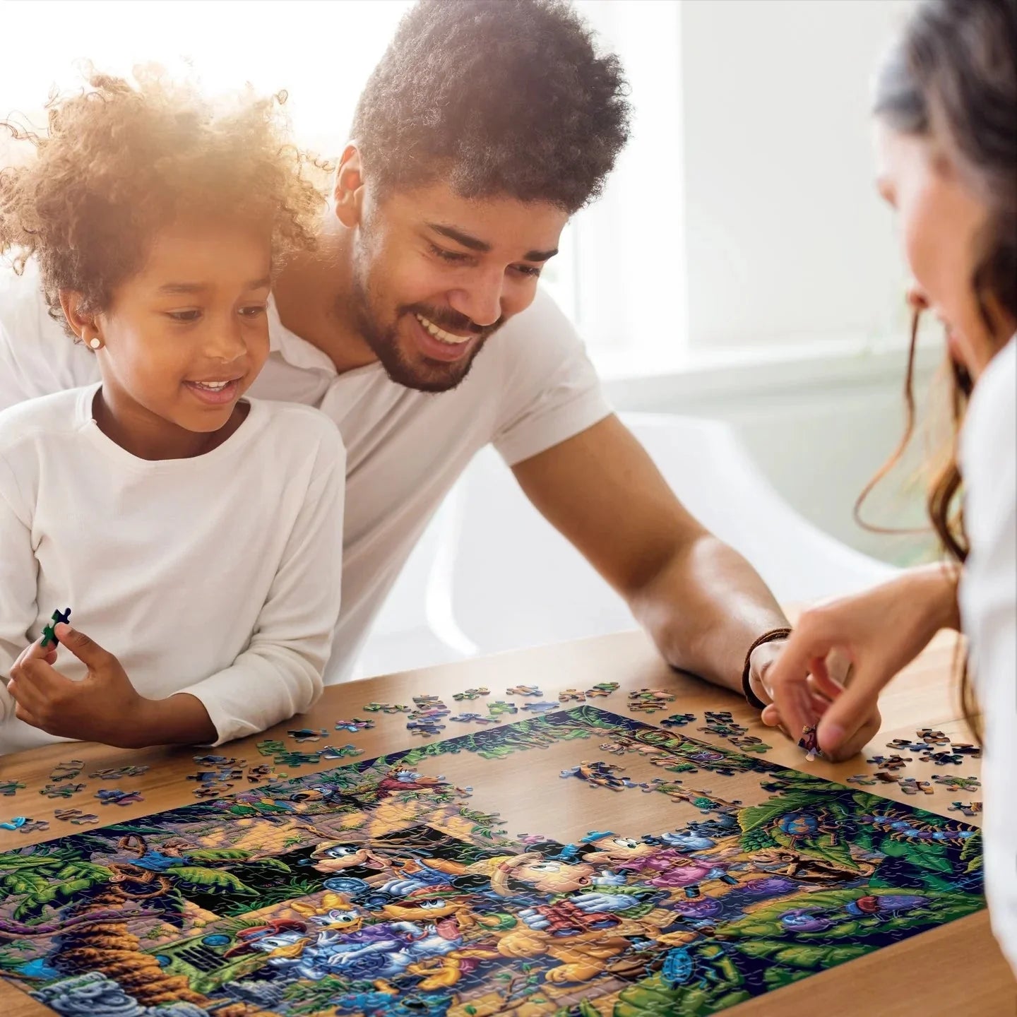 Mickey & Friends Exploring the Jungle 500 Piece Puzzle by Dowdle and Disney