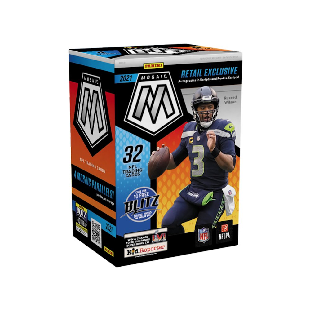 2021 Panini Mosaic Football Blaster Box