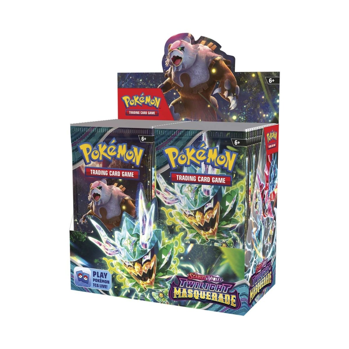 Caja de presentación de sobres de Scarlet &amp; Violet-Twilight Masquerade (36 paquetes)
