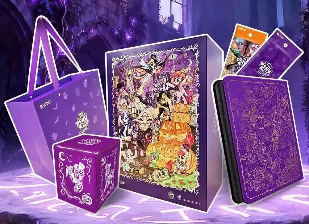 Kayou My Little Pony Nightmare Night gift box with matching album, card box and accessories