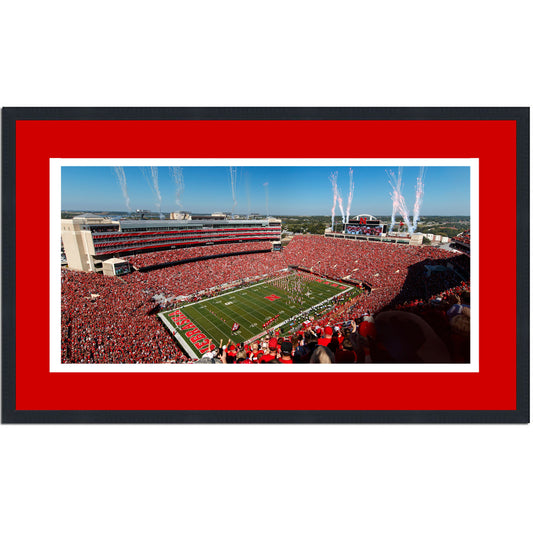 Framed Memorial Stadium Nebraska Cornhuskers 16x24 NCAA Football Photo Professionally Matted