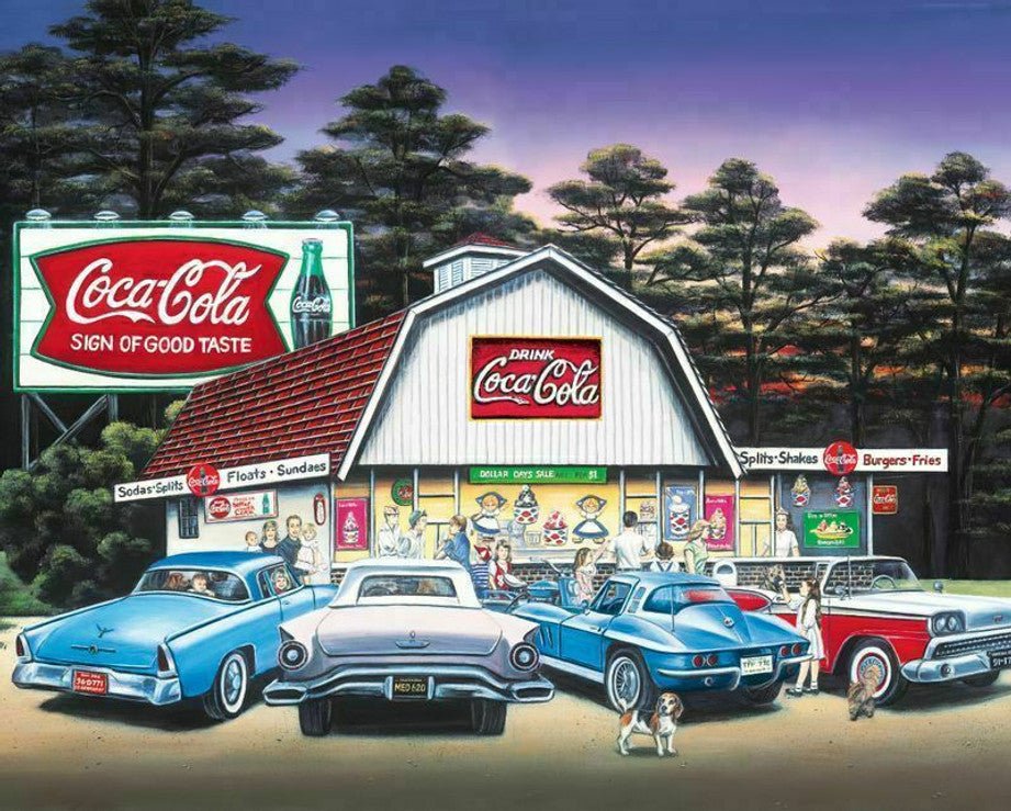 Night on the Town 1500 Piece Jigsaw Puzzle by Springbok Puzzles