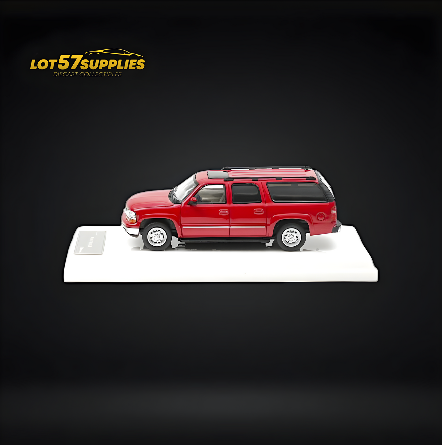 MK Miniatures 2003 Chevrolet Suburban Red 1:64