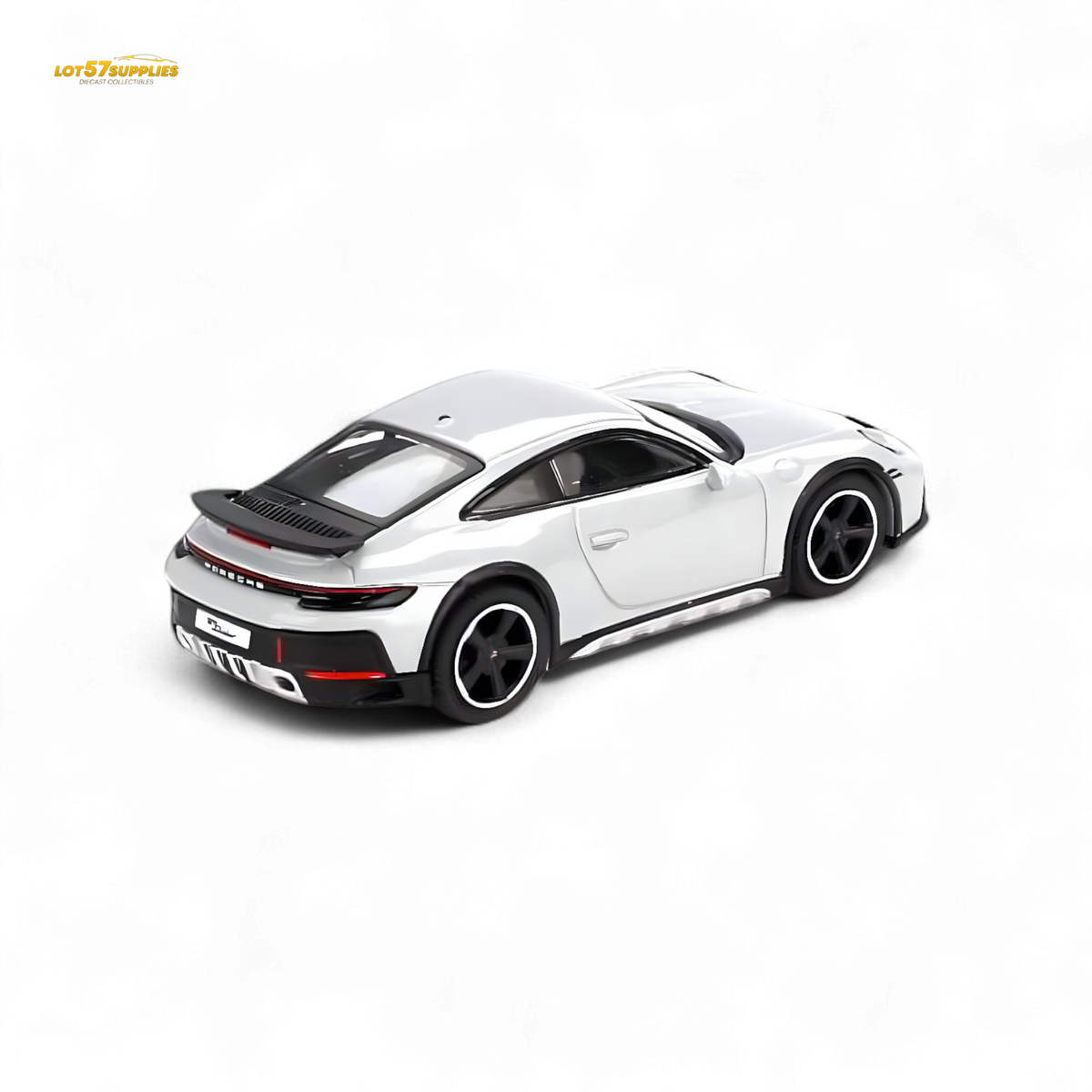 Mini-GT Porsche 911 Dakar Ice Gray Metallic 1:64