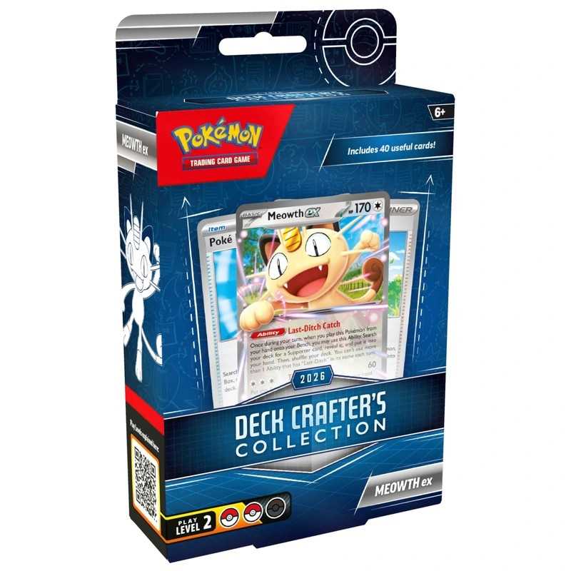 Pokémon TCG: Deck Crafter’s Collection (2026), Meowth ex box