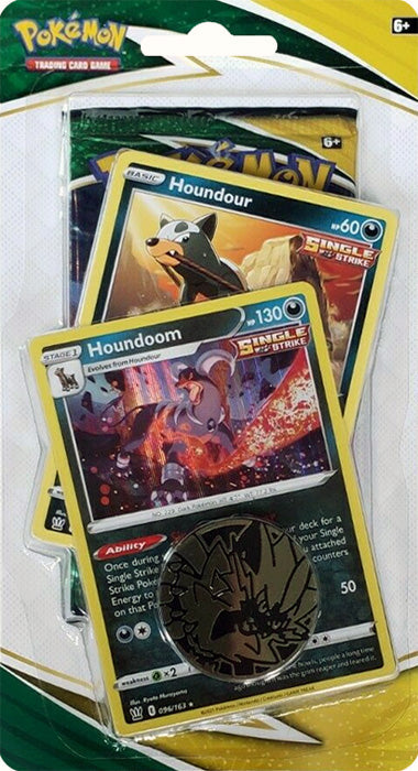 Pokémon Evolving Skies Houndoom and Houndour Stage 1 Blister