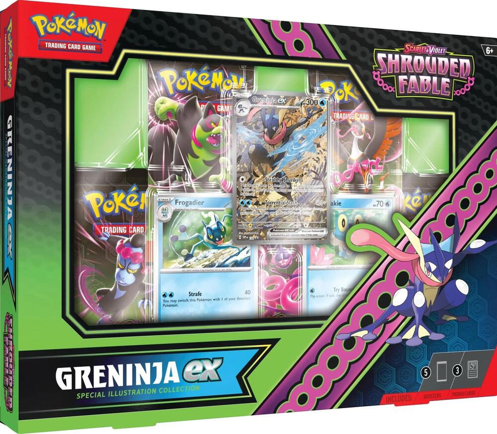 Pokemon Shrouded Fable Greninja ex Special Illustration Collection stock product image
