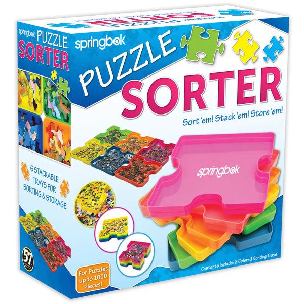 Puzzle Sorting Tray Set by Springbok Puzzles
