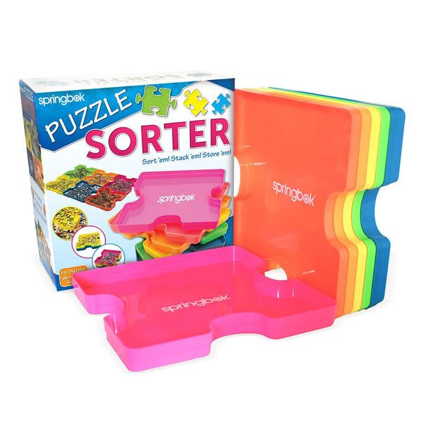 Puzzle Sorting Tray Set by Springbok Puzzles