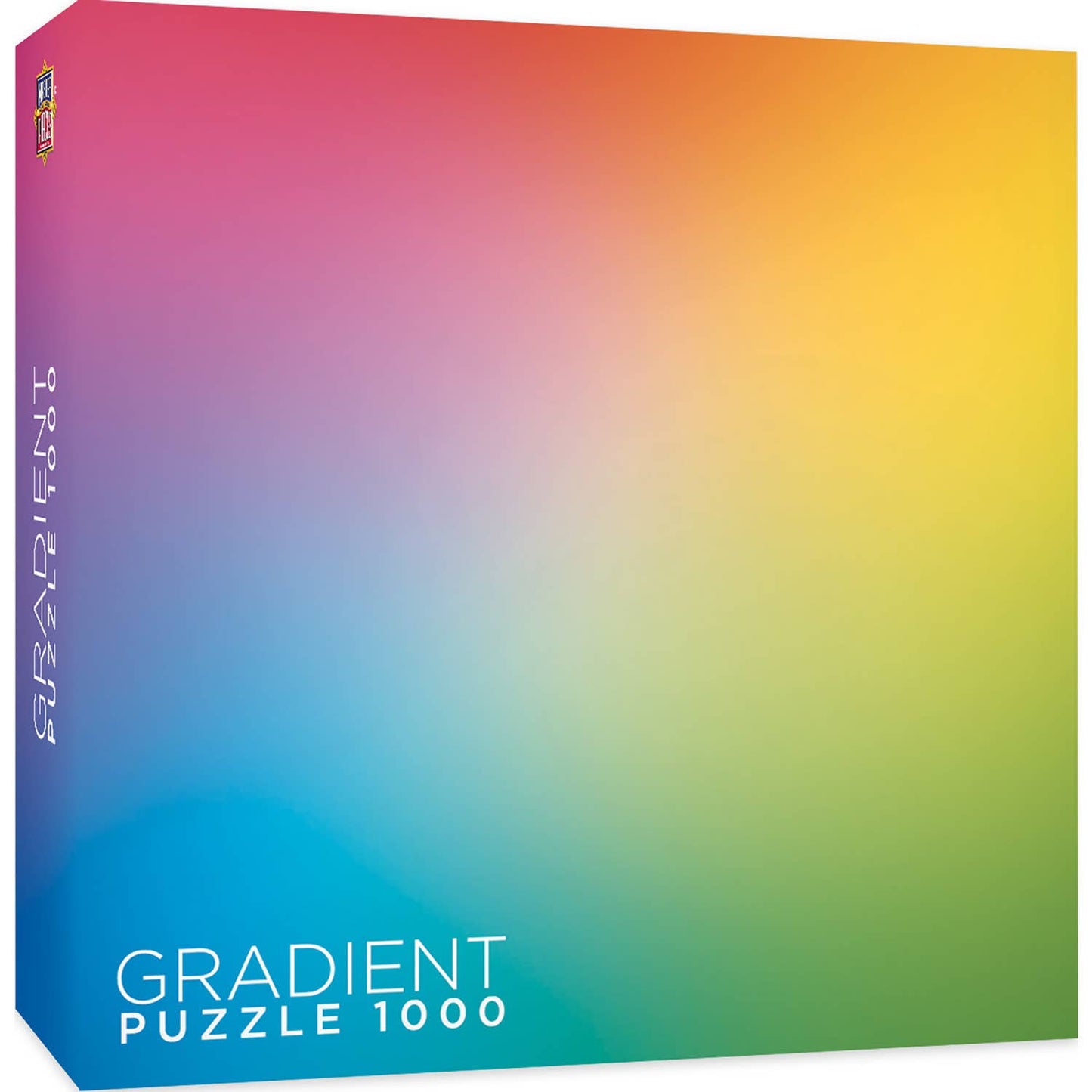 Rainbow Gradient 1000 Piece Jigsaw Puzzle | Masterpieces Puzzles