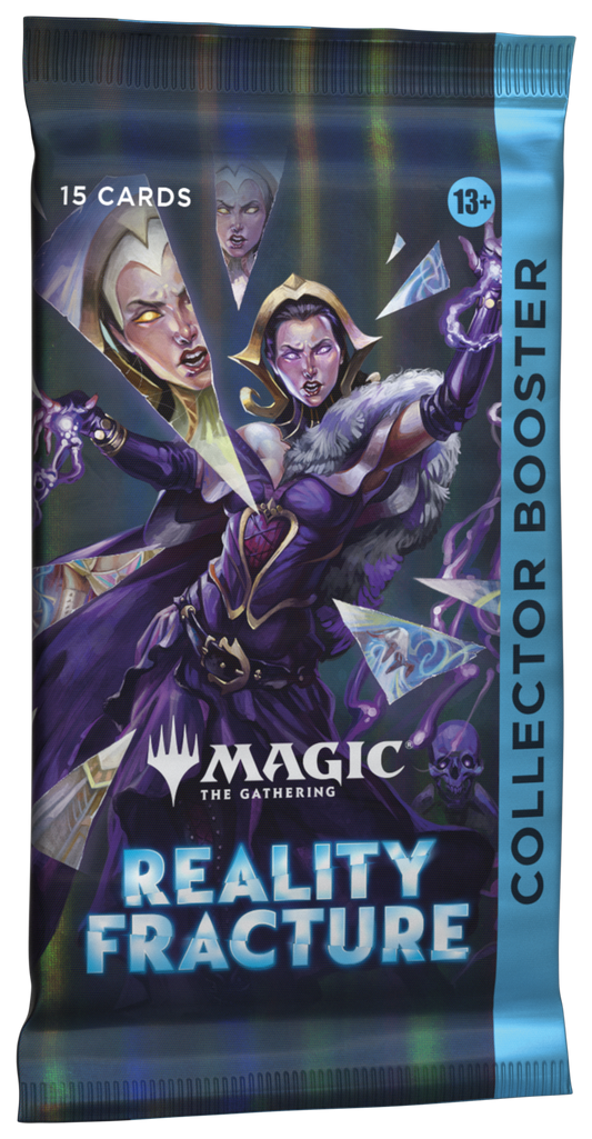Official Magic: The Gathering Reality Fracture English Collector Booster single pack, 15 cards