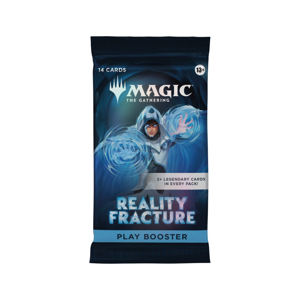 Magic The Gathering Reality Fracture single Play Booster pack featuring Jace