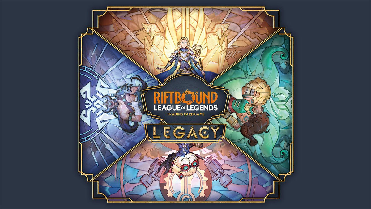 Official Riftbound Legacy champion artwork, Riot Games