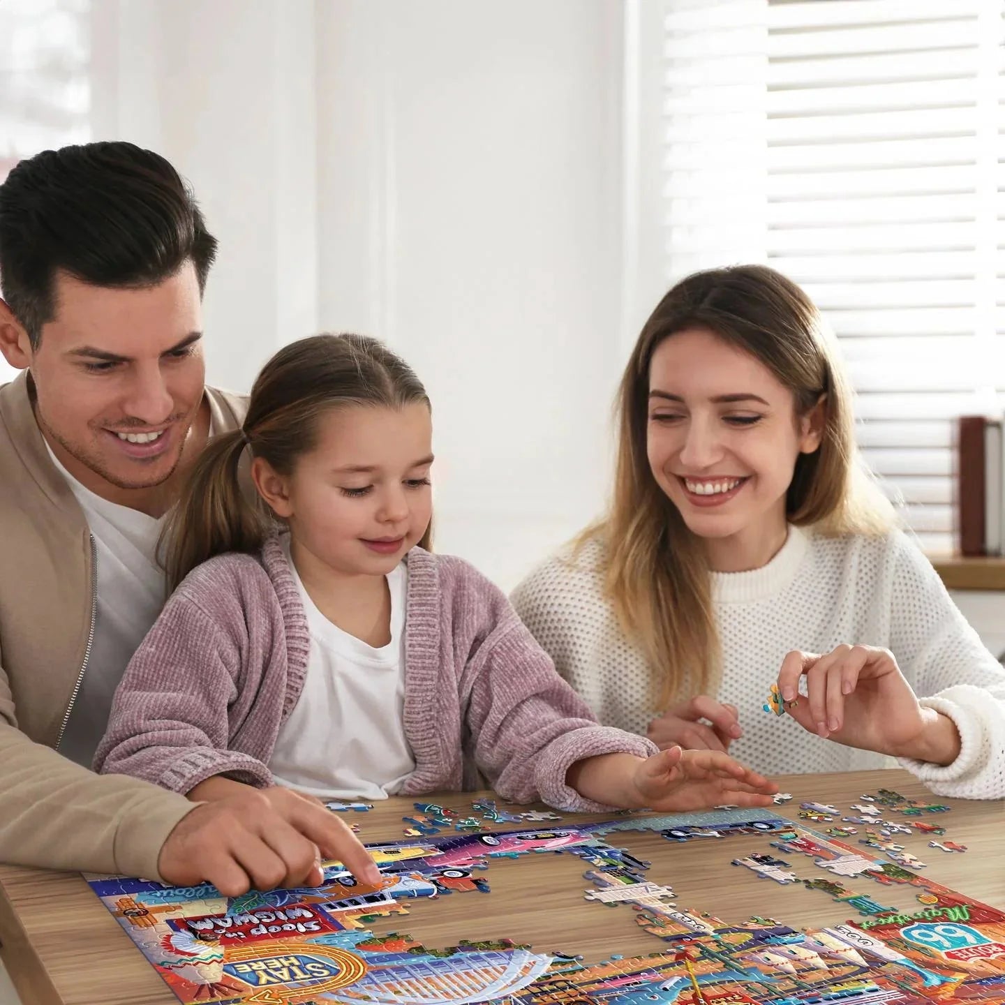 Route 66 1000 Piece Jigsaw Puzzle by Boardwalk Puzzle Company