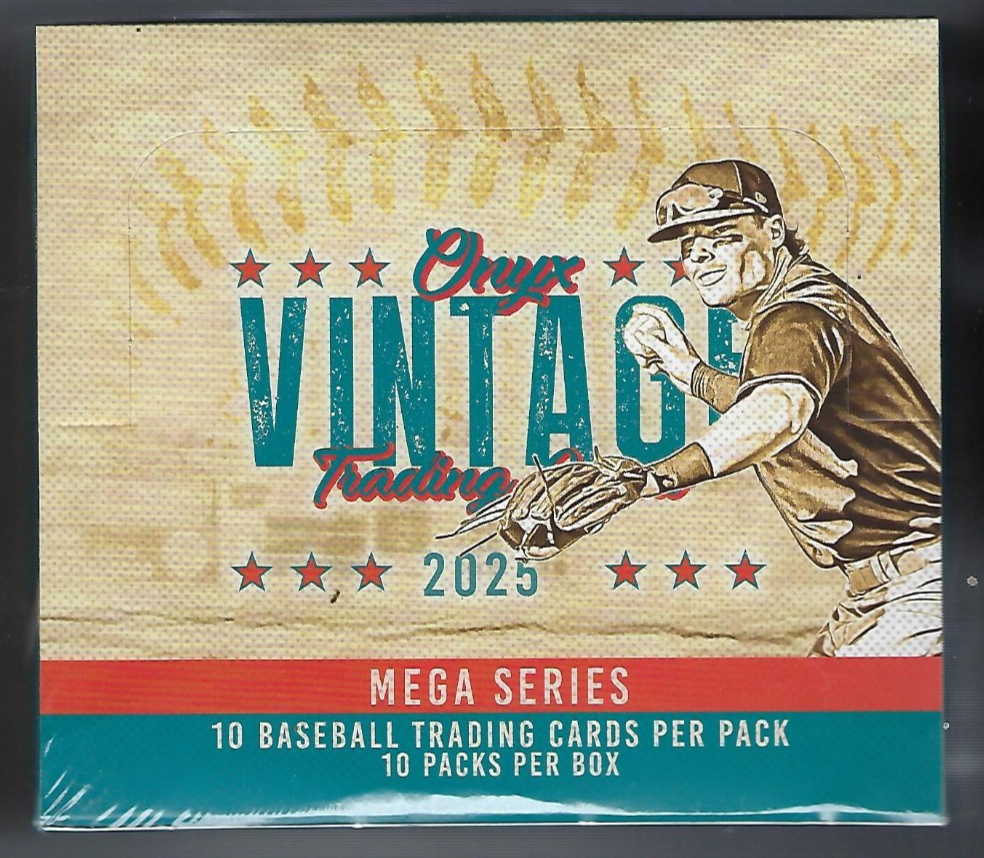 2025 Onyx Vintage Baseball Hobby Mega Box