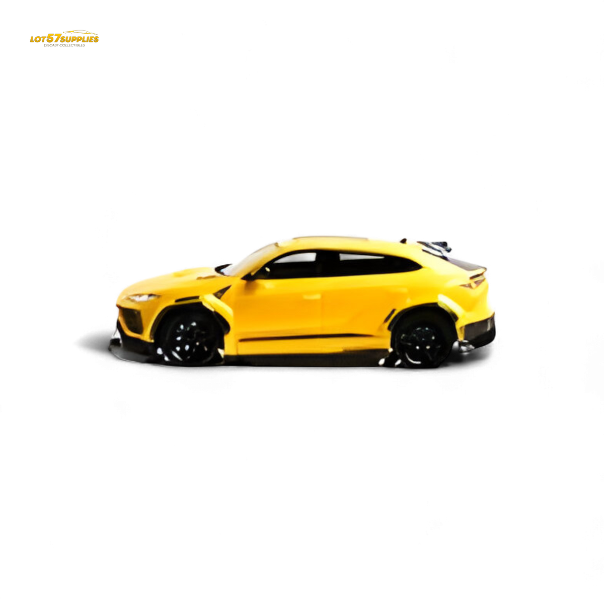 Flame Lamborghini Urus LBWK Giallo Auge Yellow 1:64