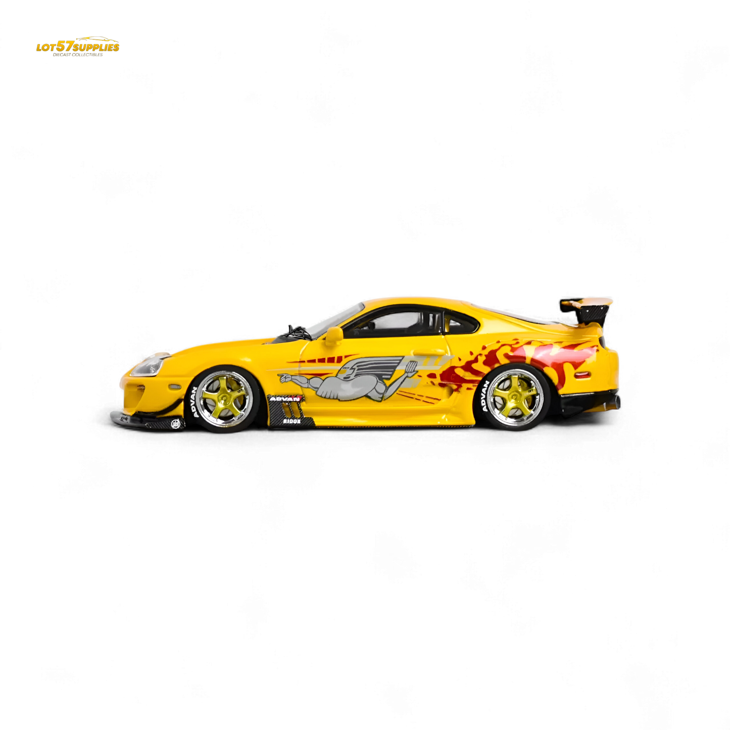YM Model Toyota Supra JZA80 Paul Walker Tribute 1:64